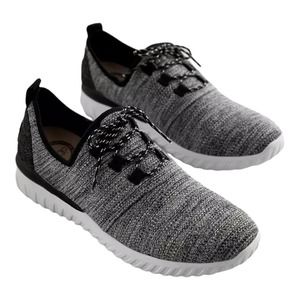 New Hey Dude Renova Stretch Sneaker in Nickel Size 10